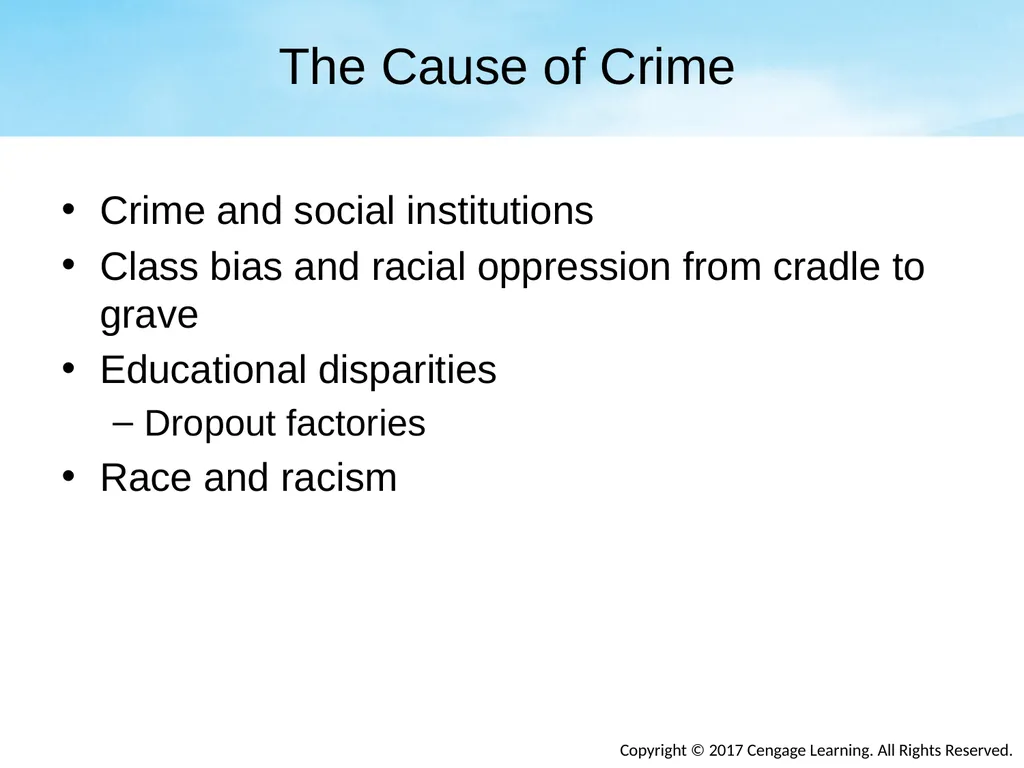 Chapter Eight Social Conflict, Critical - slide 15 of 23