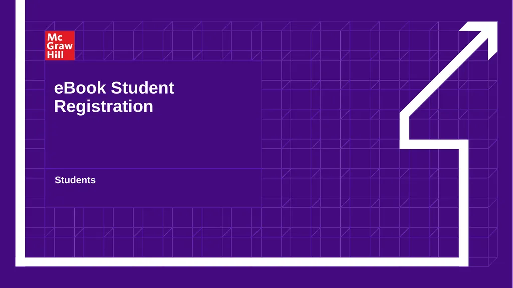eBook Student Registration Students eBook Student - slide 1 of 10