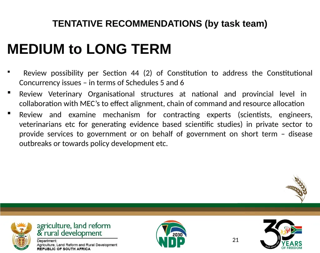 DATE: 27 AUGUST 2024 FOOT AND MOUTH DISEASE IN - slide 21 of 23