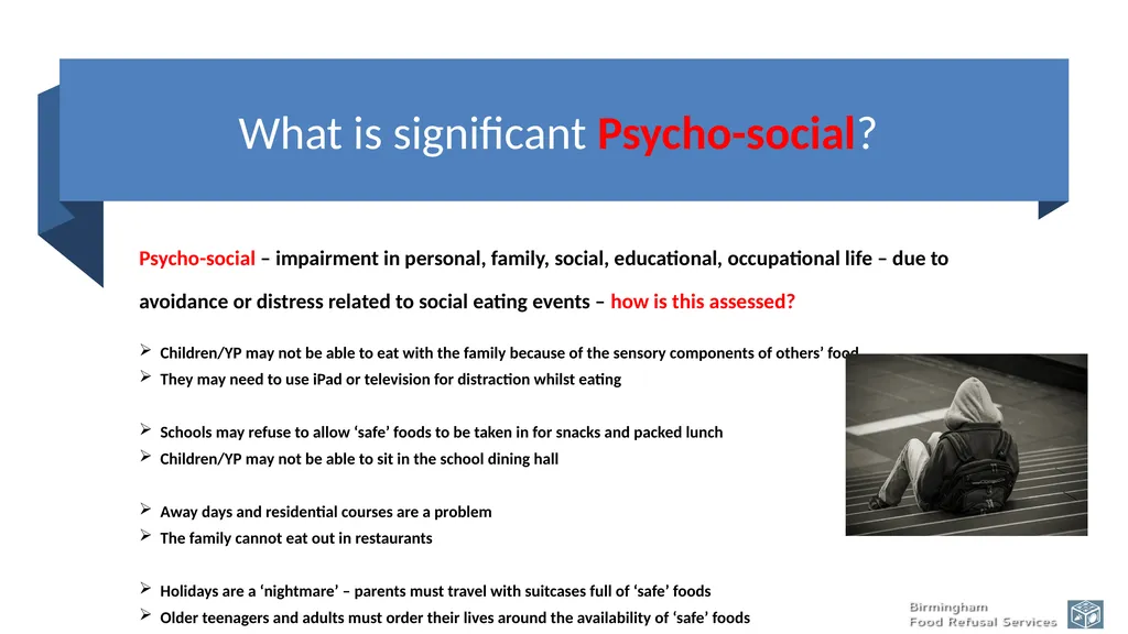 Dr Gillian Harris Understanding ARFID; diagnosis - slide 9 of 28