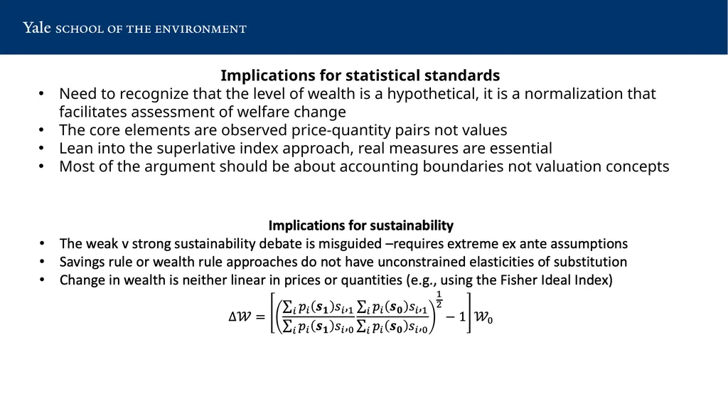 Minding Ps & Qs of Natural Capital Accounting: - slide 15 of 17