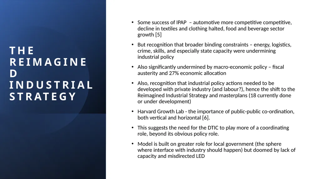 WHY HAS SOUTH AFRICA’S INDUSTRIAL POLICY FAILED TO - slide 4 of 21
