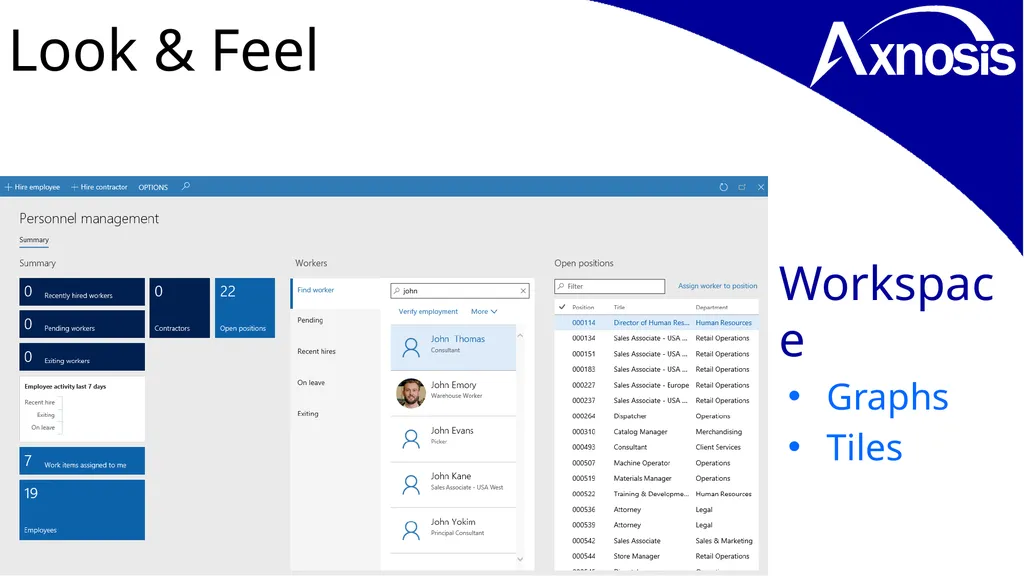 Microsoft Dynamics Look & Feel… D365 Training - slide 16 of 26