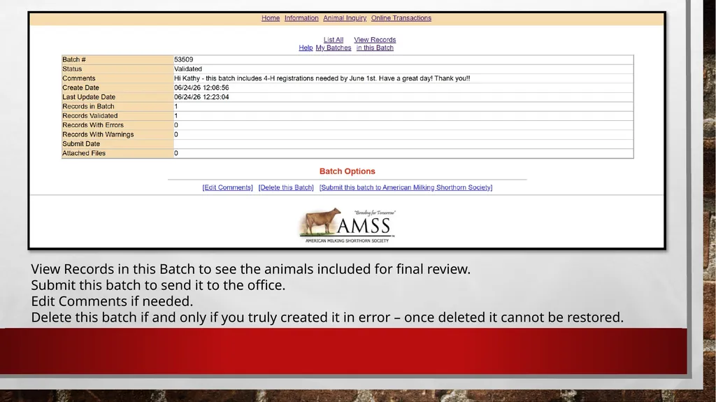 Online Registration Starting Online Registration - slide 12 of 13