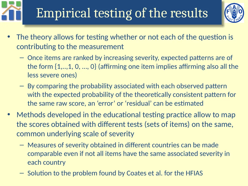 Voices of the Hungry A worldwide survey of - slide 19 of 26
