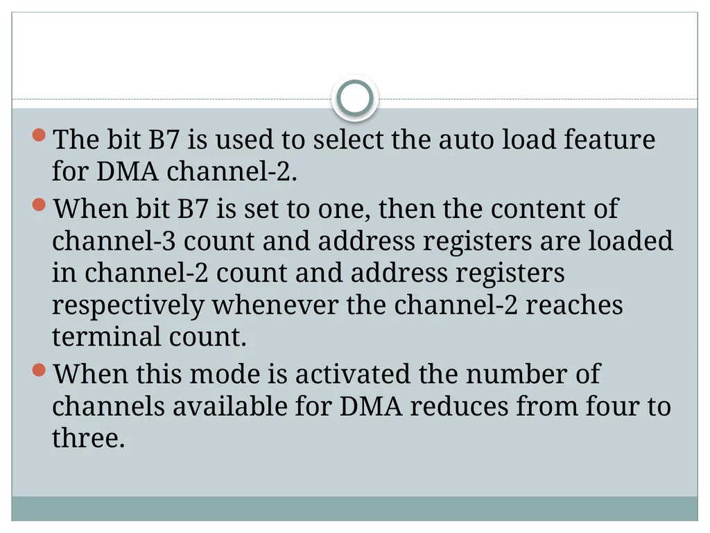 8257 DMA Controller Introduction DMA stands for - slide 19 of 25
