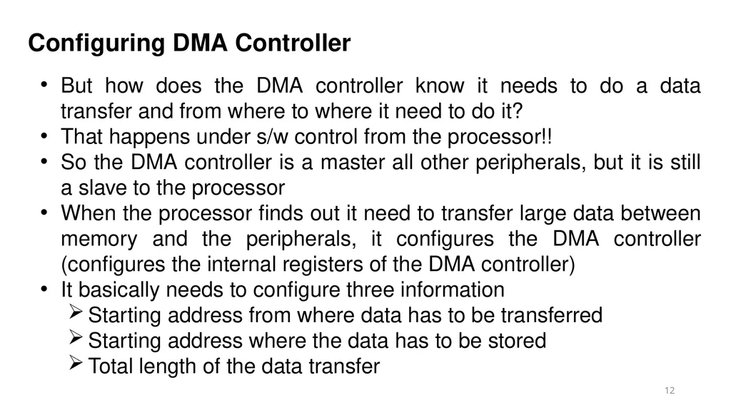 Vipin Kizheppatt Direct Memory Access(DMA) - slide 12 of 26