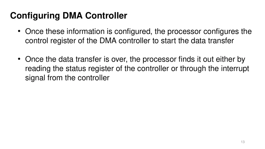 Vipin Kizheppatt Direct Memory Access(DMA) - slide 13 of 26