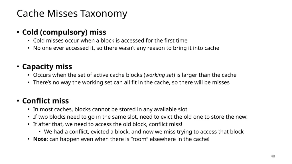Lecture 12 Memory Hierarchy CS213 – Intro to - slide 47 of 55