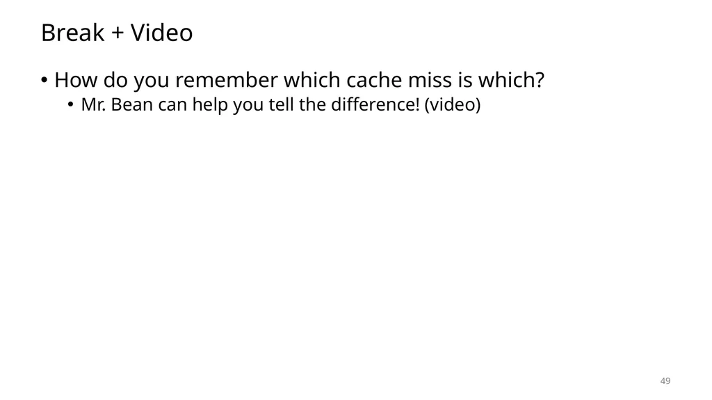 Lecture 12 Memory Hierarchy CS213 – Intro to - slide 48 of 55