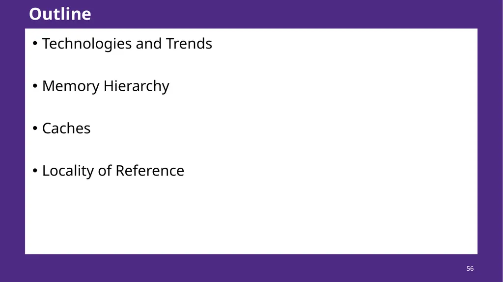 Lecture 12 Memory Hierarchy CS213 – Intro to - slide 55 of 55