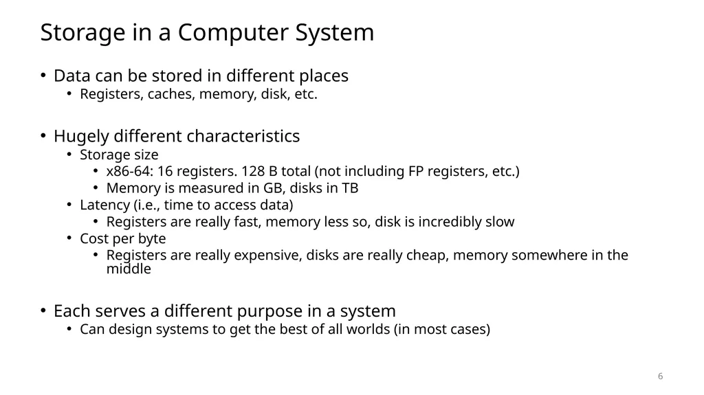 Lecture 12 Memory Hierarchy CS213 – Intro to - slide 6 of 55