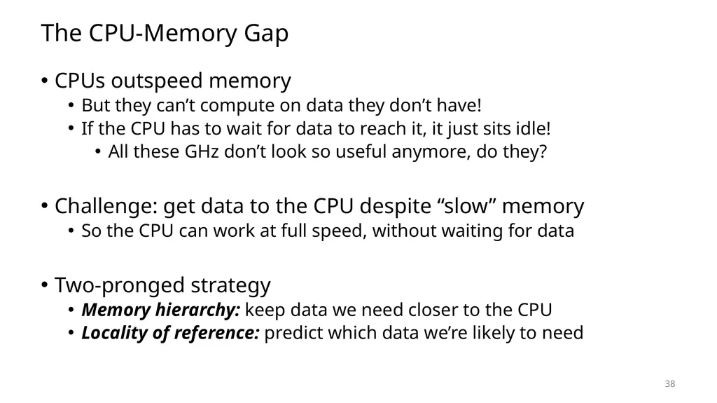 Lecture 12 Memory Hierarchy CS213 – Intro to - slide 37 of 55