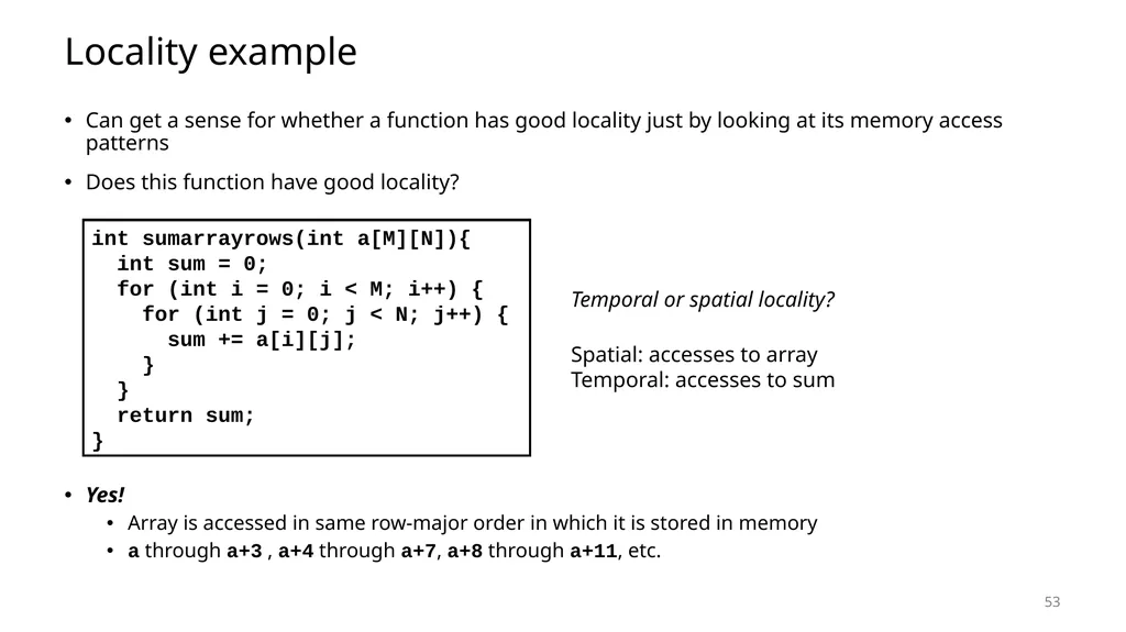 Lecture 12 Memory Hierarchy CS213 – Intro to - slide 52 of 55