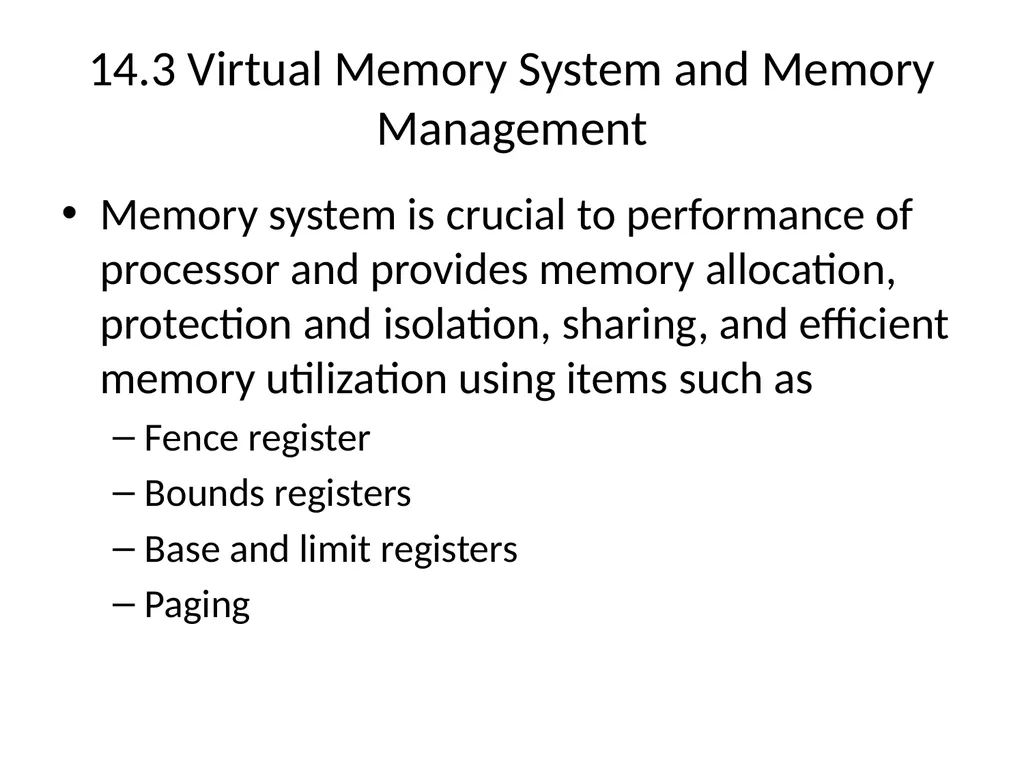 Computer Systems An Integrated Approach to - slide 5 of 13