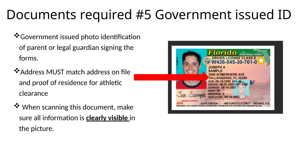 LENNARD HIGH SCHOOL Athletic Paperwork Directions - slide 9 of 29