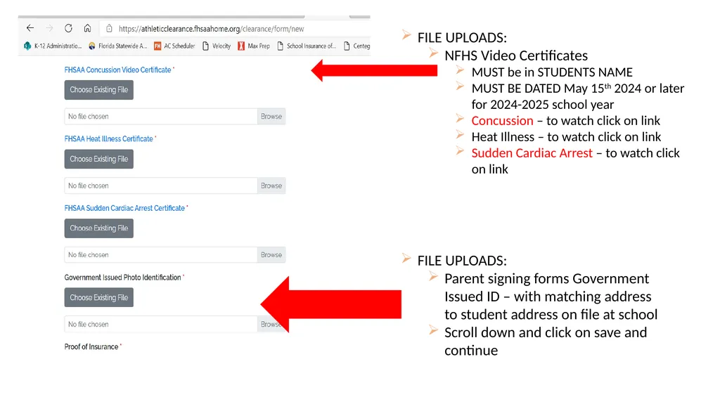 LENNARD HIGH SCHOOL Athletic Paperwork Directions - slide 26 of 29