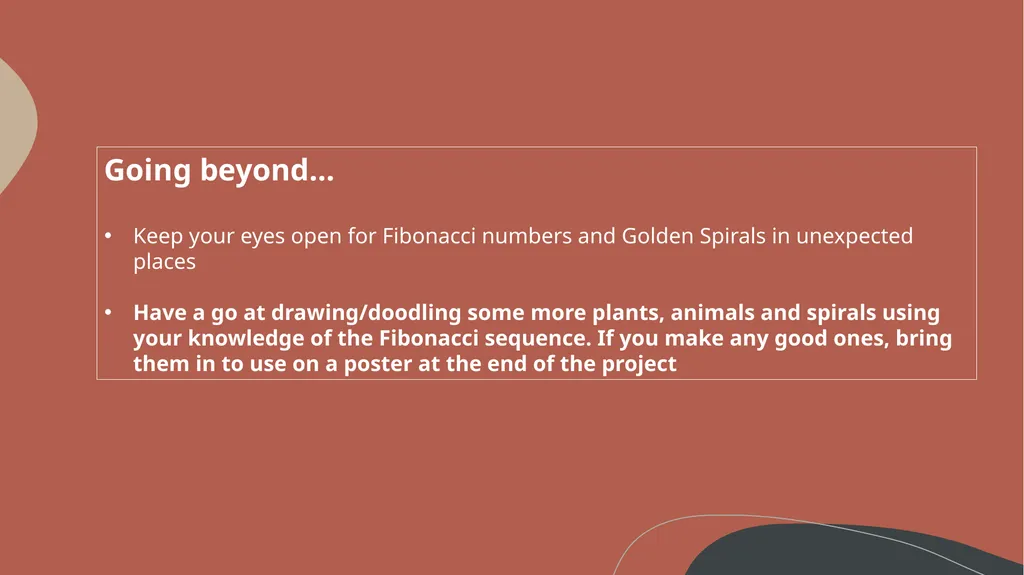 Can Maths help me get better at Art? LO: - slide 16 of 34