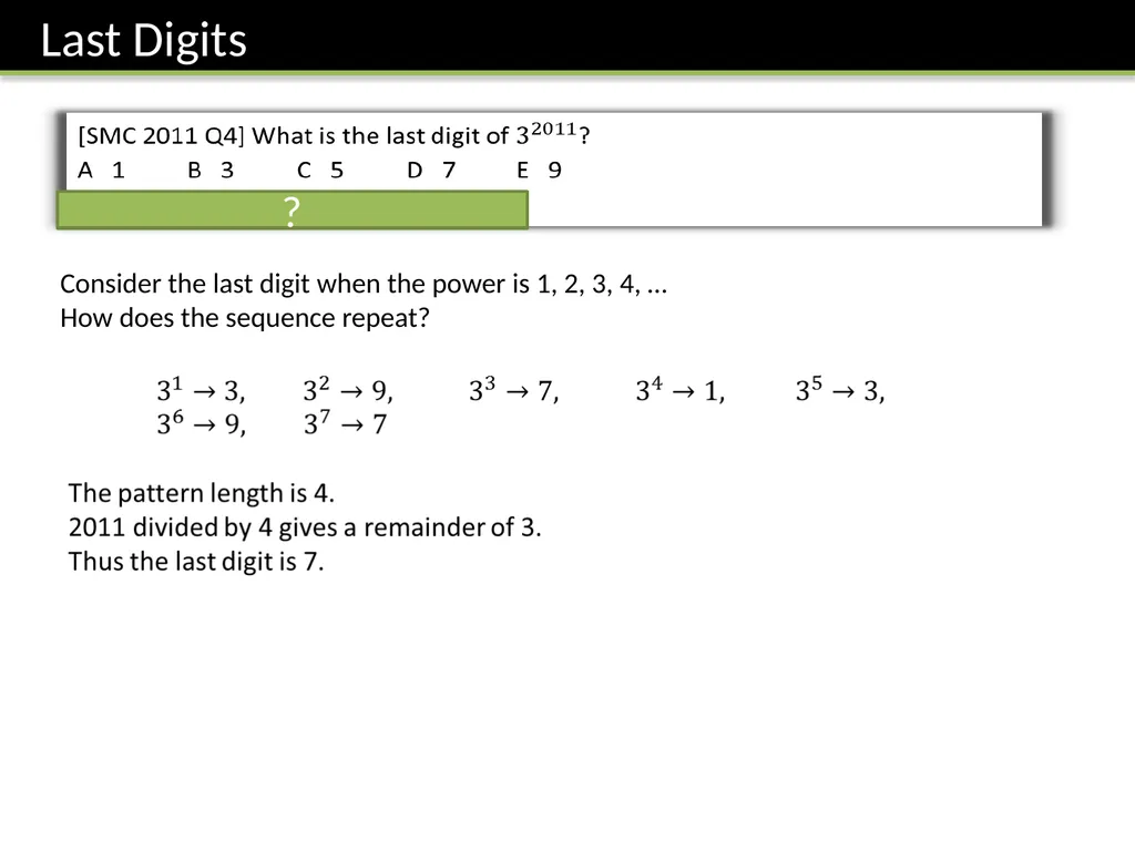 Year 7 :: Sequences Dr J Frost - slide 21 of 24