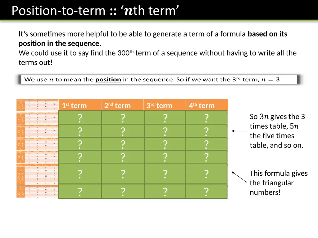 Year 7 :: Sequences Dr J Frost - slide 6 of 24