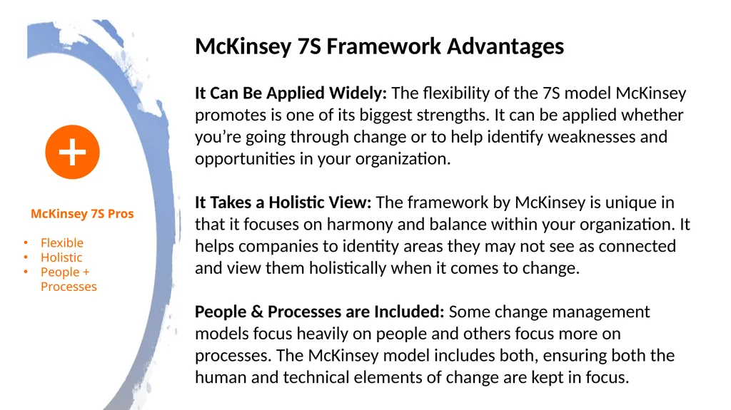 McKinsey 7S Framework (AGS Overview) Table of - slide 19 of 24