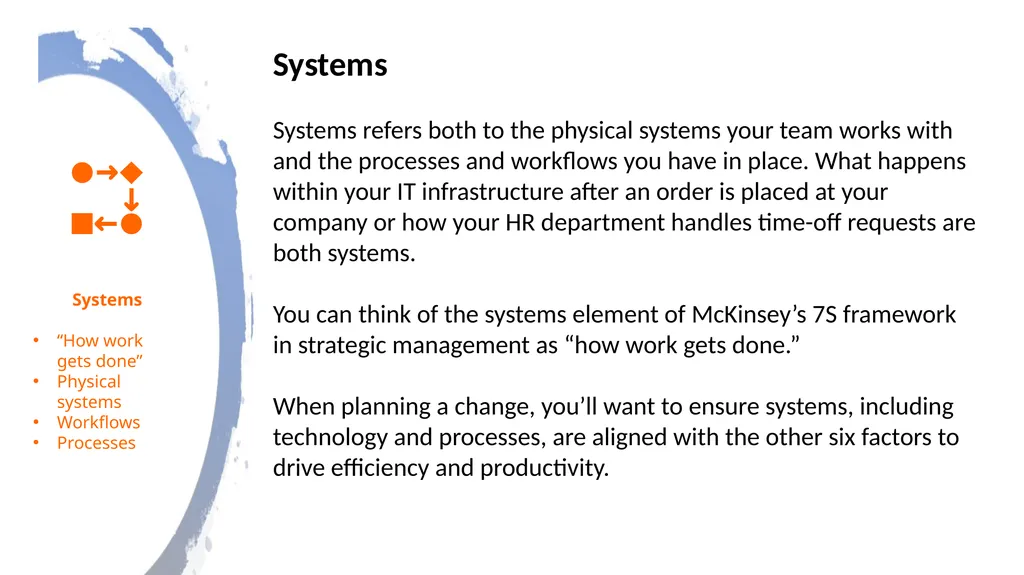 McKinsey 7S Framework (AGS Overview) Table of - slide 14 of 24