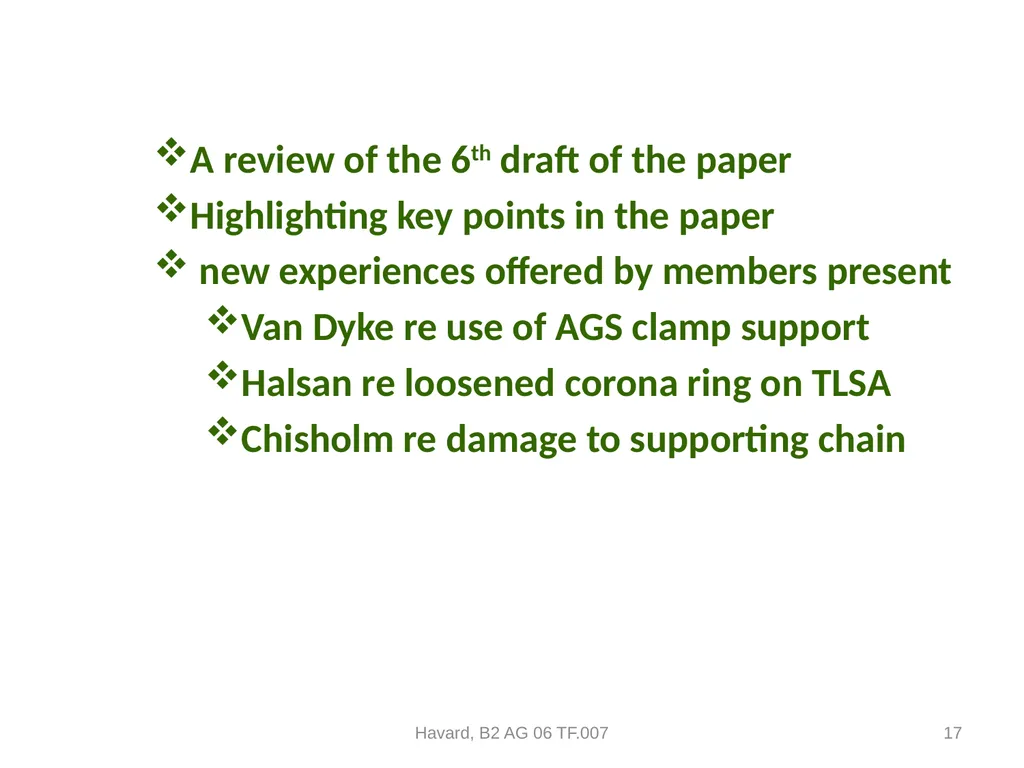 Progress in CIGRE Working Groups on Lightning and - slide 17 of 45