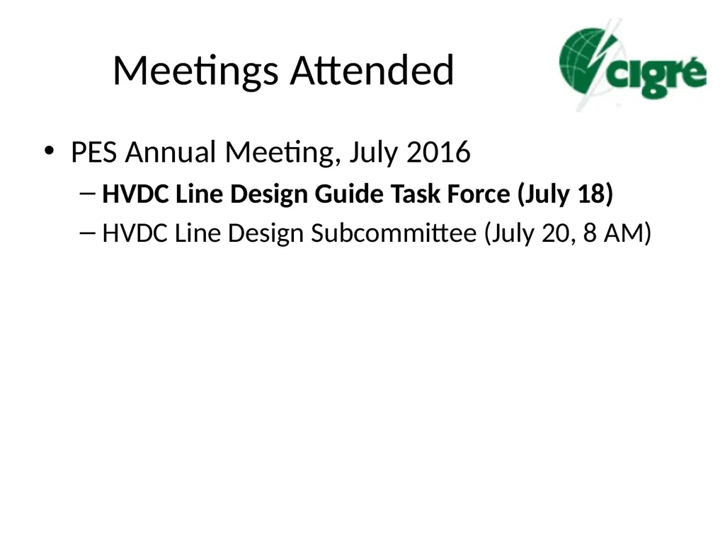 Progress in CIGRE Working Groups on Lightning and - slide 37 of 45
