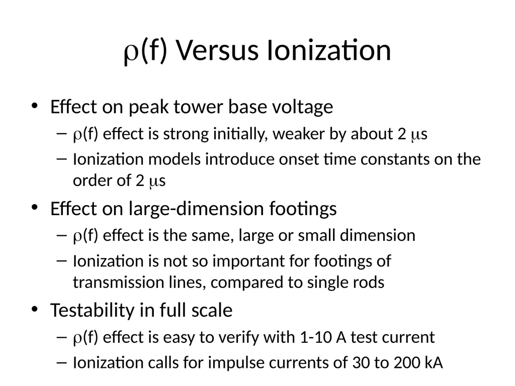 Progress in CIGRE Working Groups on Lightning and - slide 36 of 45