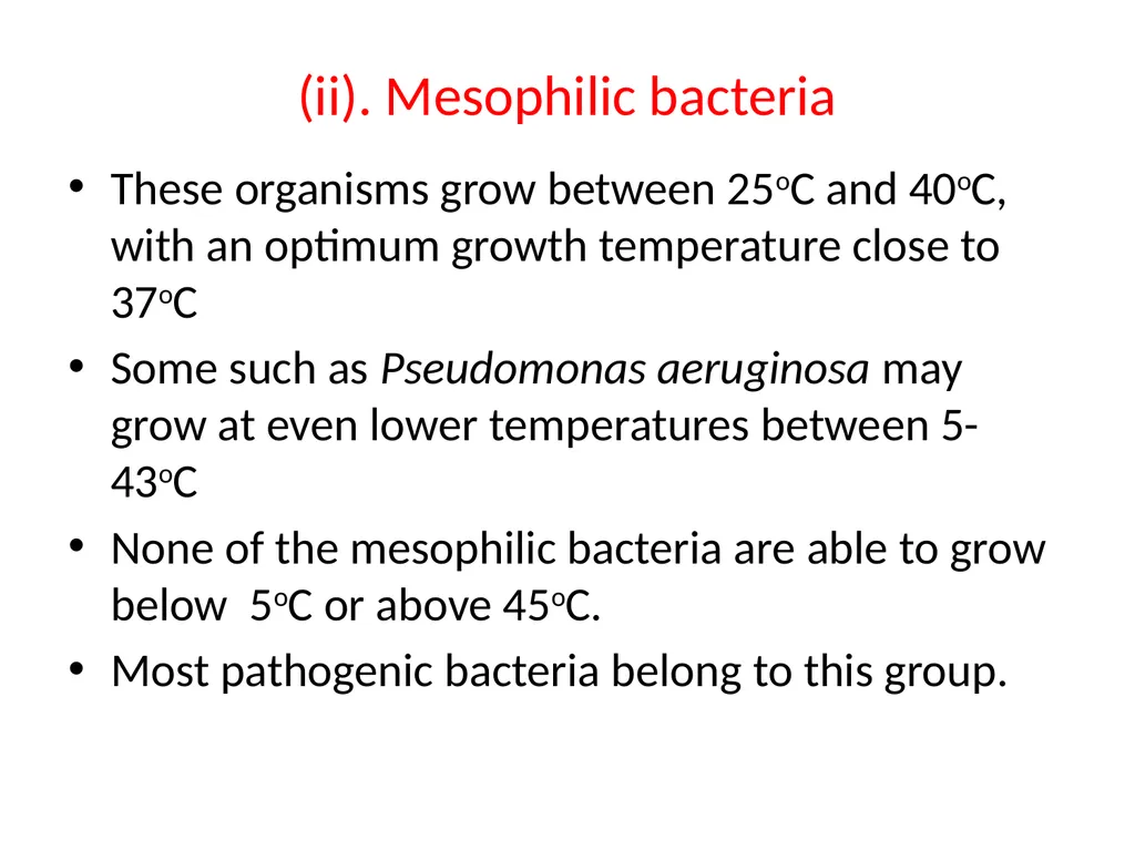 Factors affecting microbial growth in food (a) - slide 18 of 23