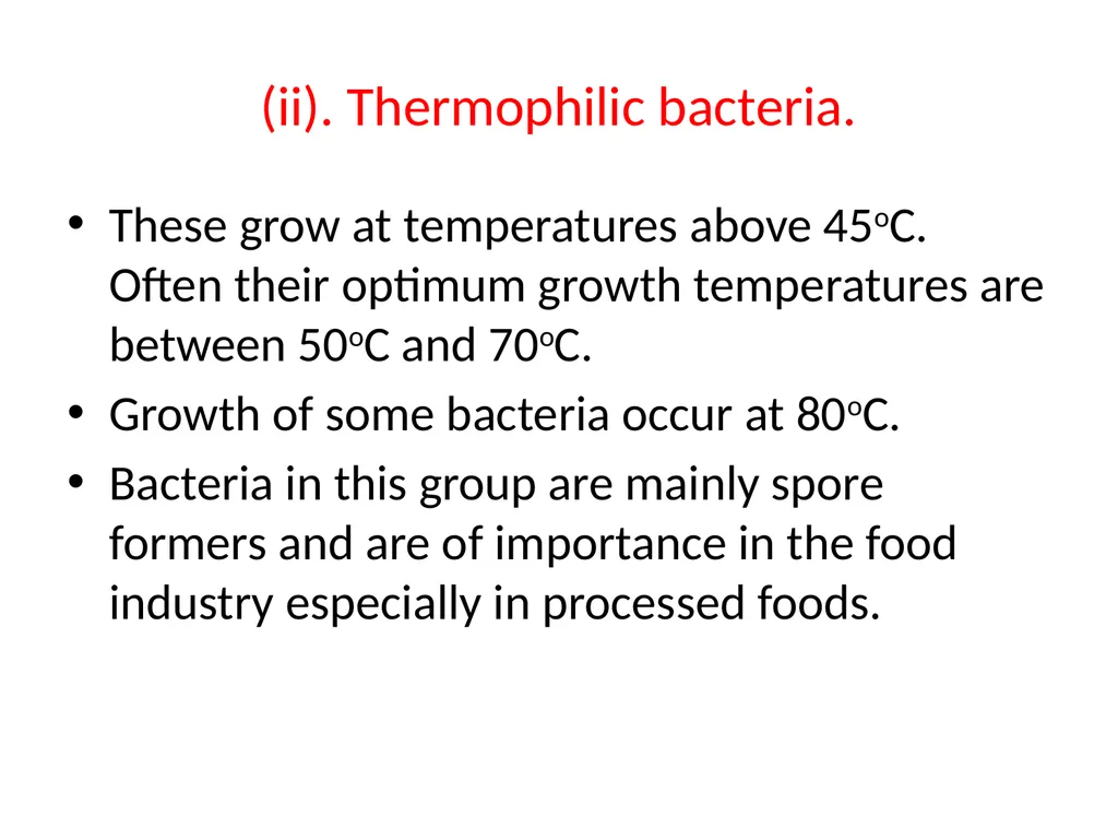Factors affecting microbial growth in food (a) - slide 19 of 23