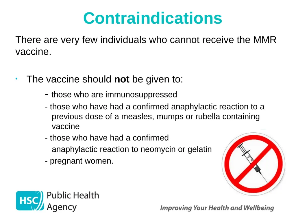 Measles, mumps and rubella Prepared by the PHA - slide 38 of 49