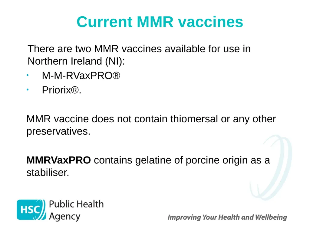 Measles, mumps and rubella Prepared by the PHA - slide 32 of 49