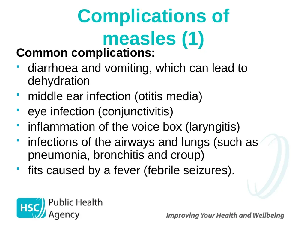 Measles, mumps and rubella Prepared by the PHA - slide 5 of 49