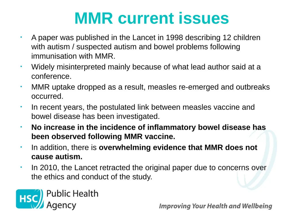 Measles, mumps and rubella Prepared by the PHA - slide 44 of 49