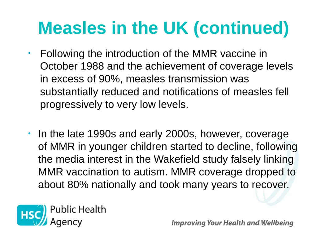 Measles, mumps and rubella Prepared by the PHA - slide 8 of 49