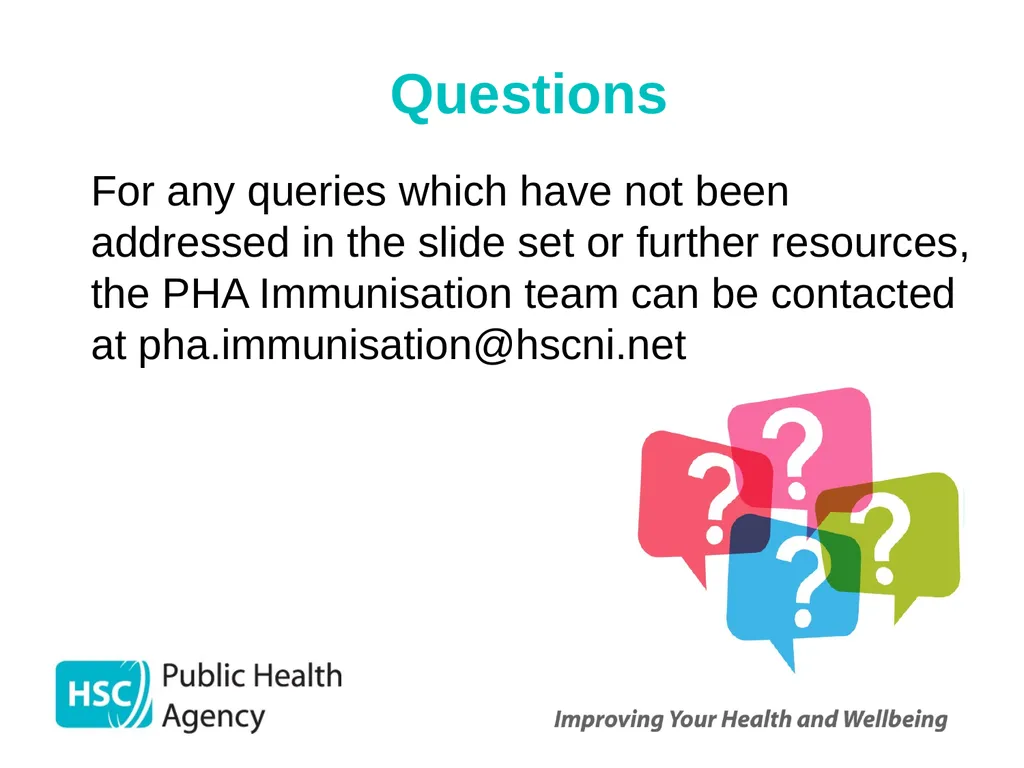 Measles, mumps and rubella Prepared by the PHA - slide 49 of 49
