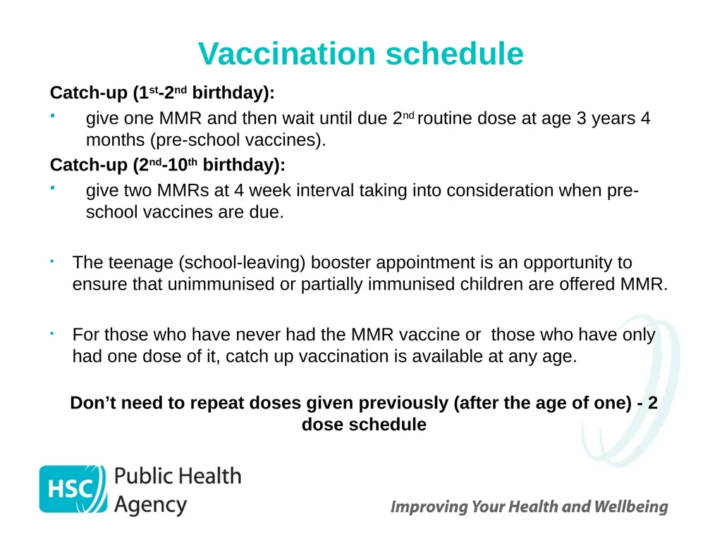 Measles, mumps and rubella Prepared by the PHA - slide 34 of 49
