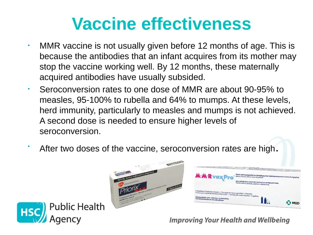 Measles, mumps and rubella Prepared by the PHA - slide 36 of 49