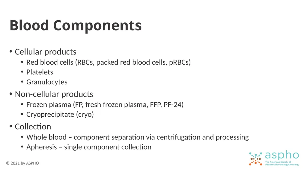 Transfusion Medicine Rachel S. Bercovitz, MD MS - slide 5 of 81