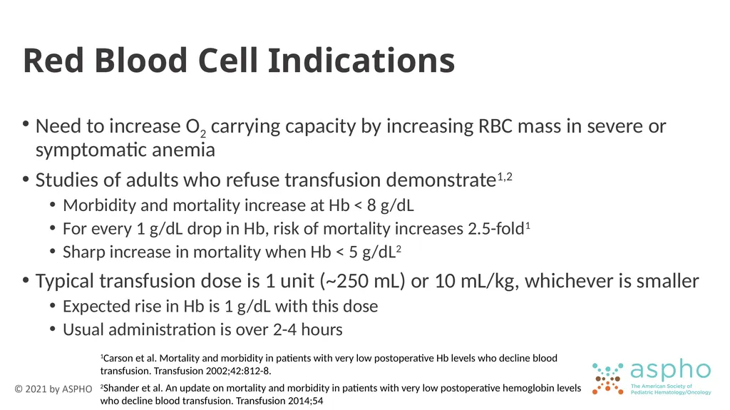 Transfusion Medicine Rachel S. Bercovitz, MD MS - slide 28 of 81