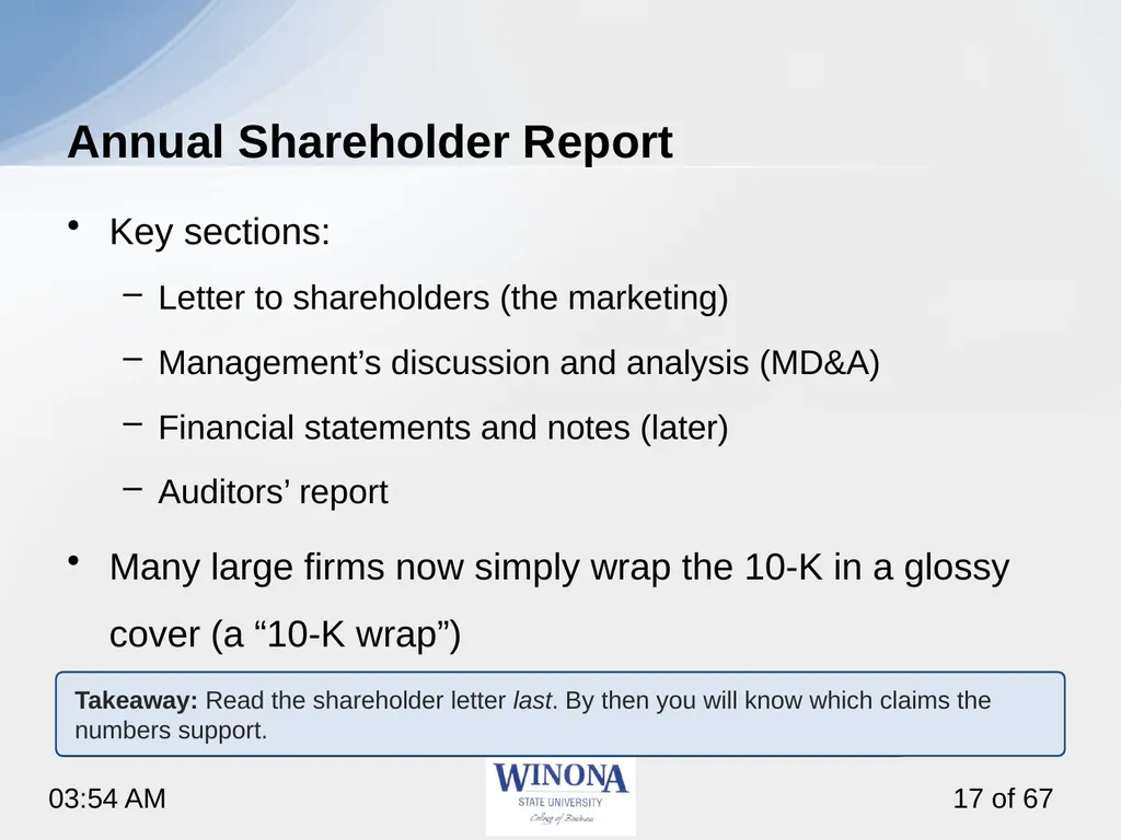 Topic 6: AI and Financial Statements Larry - slide 17 of 67