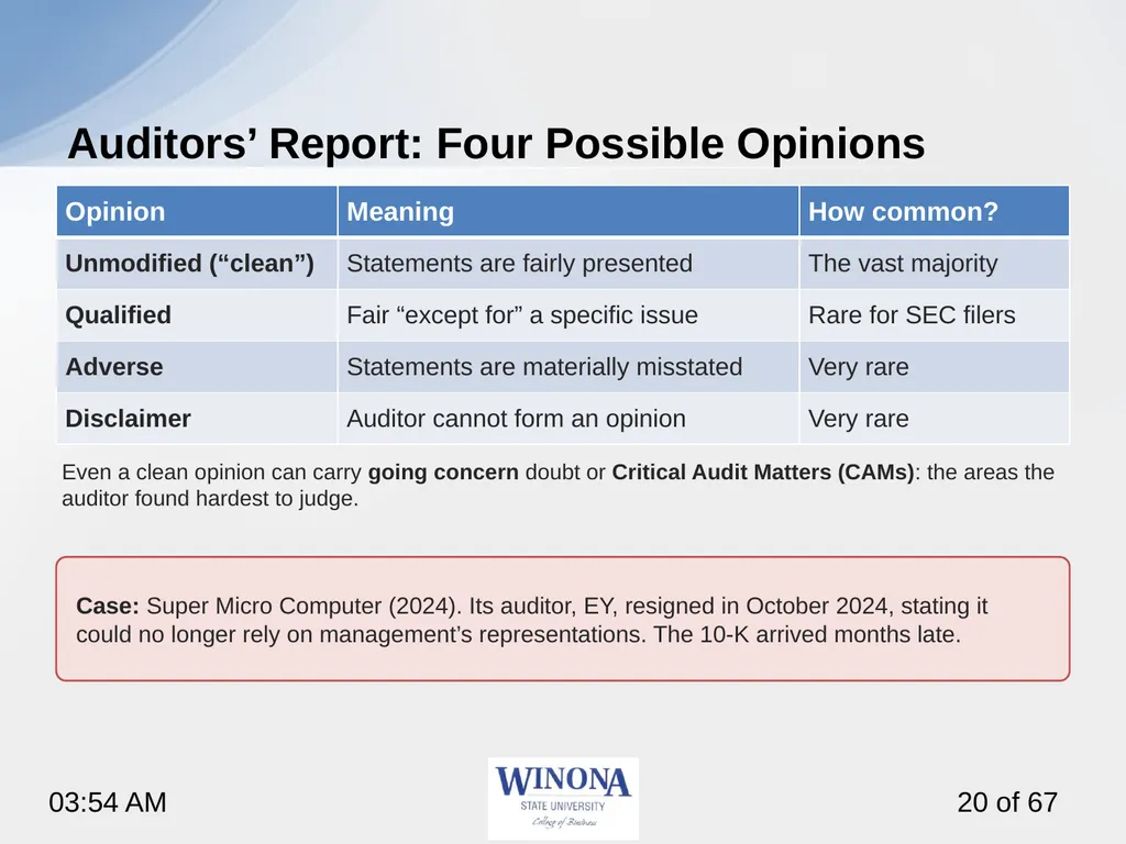 Topic 6: AI and Financial Statements Larry - slide 20 of 67