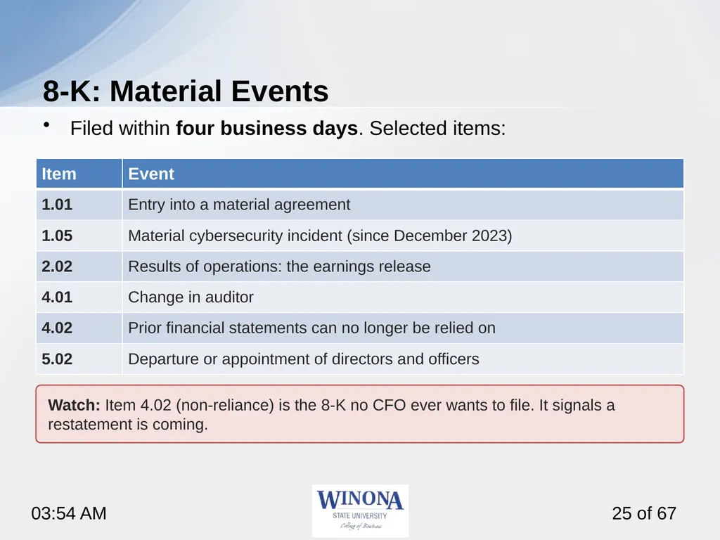 Topic 6: AI and Financial Statements Larry - slide 25 of 67