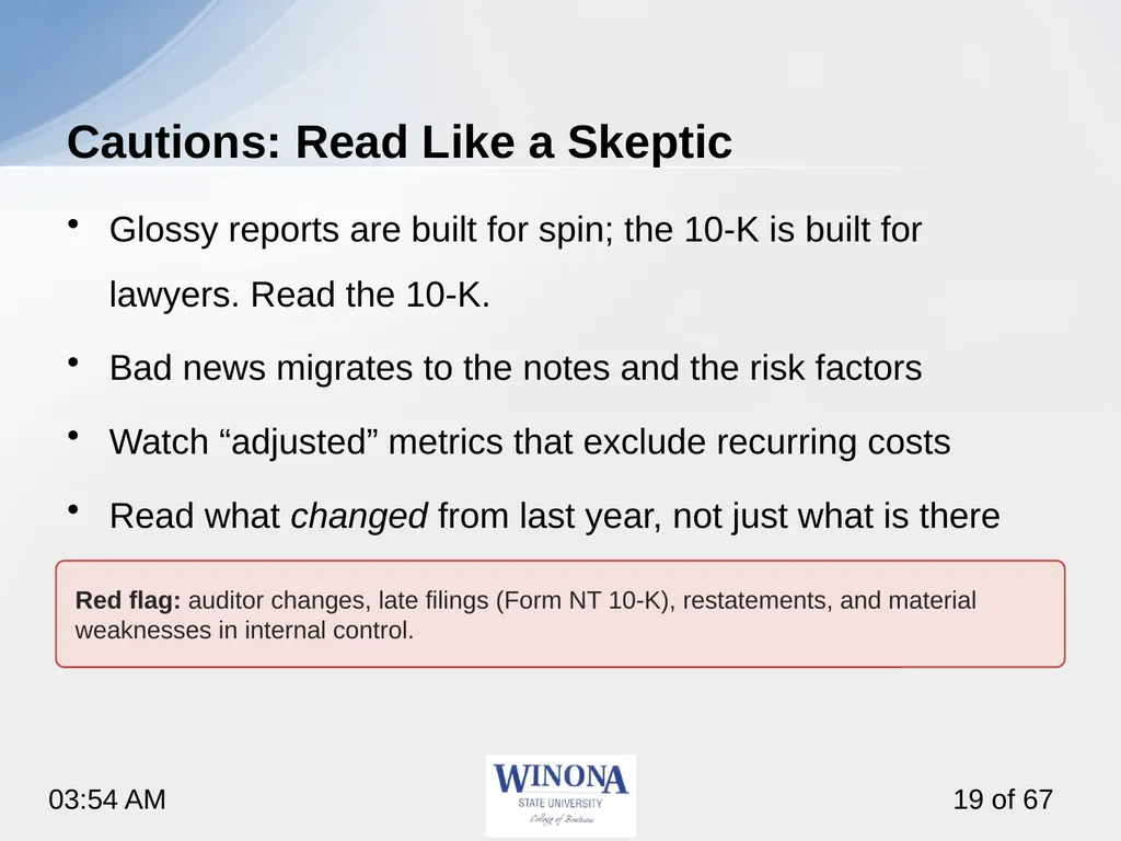 Topic 6: AI and Financial Statements Larry - slide 19 of 67