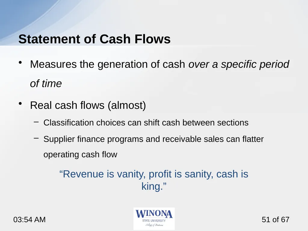 Topic 6: AI and Financial Statements Larry - slide 51 of 67