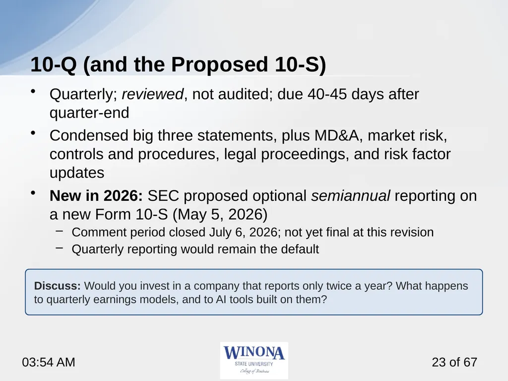 Topic 6: AI and Financial Statements Larry - slide 23 of 67