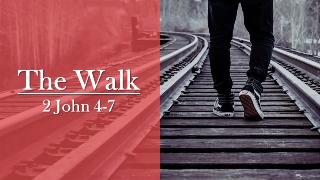 Truth directs “The Walk” John rejoiced when he - slide 1 of 24