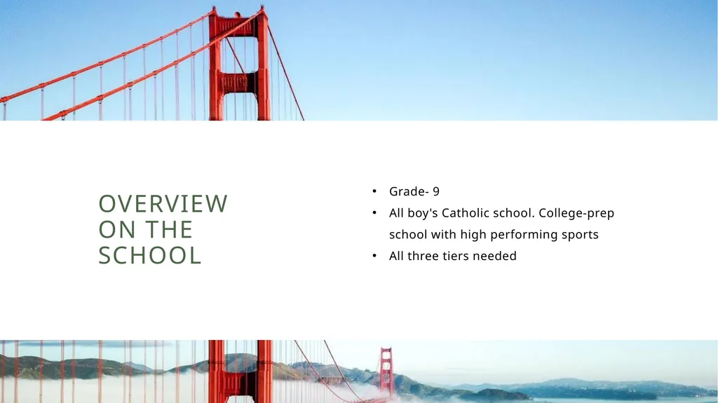 Tier system overview Ally Rogalski Overview on the - slide 2 of 10