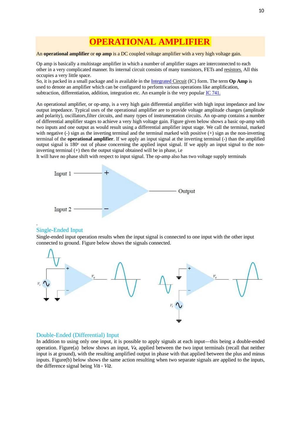 LECTURE NOTES SUBJECT: BASIC ELECTRONICS COURSE: - slide 8 of 104